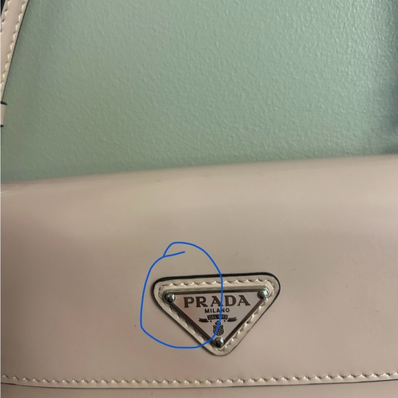 Prada Brushed Alabaster Cleo Bag Pink - Picture 4 of 11